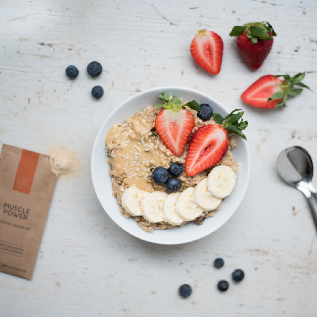 A Pre-Workout Protein Oatmeal Recipe